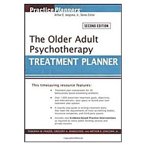 The Older Adult Psychotherapy Treatment Planner (P...
