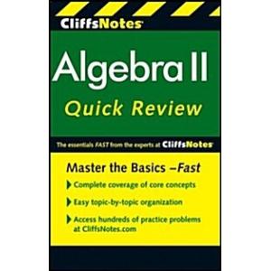 Algebra II Cliff Notes (Paperback 2)