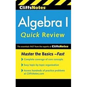 Cliffsnotes Algebra I Quick Review 2nd Edition (Pa...