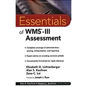 Essentials of Wms-III Assessment (Paperback)