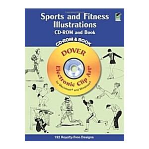 Sports and Fitness Illustrations CD-ROM and Book