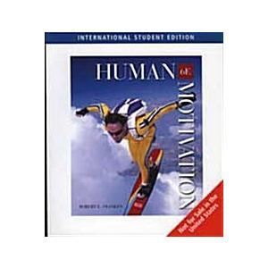 Human Motivation. Robert E. Franken (Paperback 6 R...