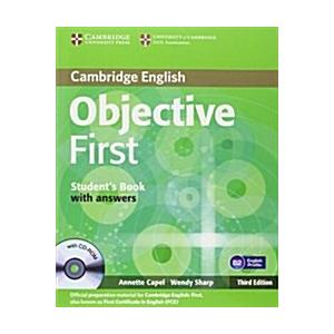Objective First Student's Book with Answers [With ...