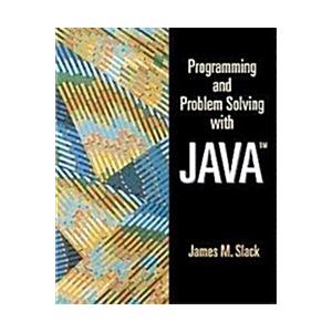 Programming and Problem Solving With Java (Paperba...