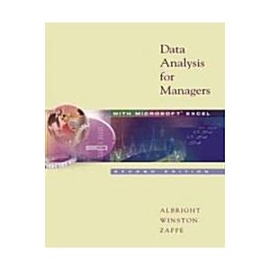 Data Analysis for Managers With Microsoft Excel Wi...