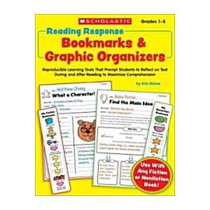 Reading Response Bookmarks  Graphic Organizers: Re...