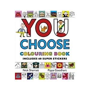 You Choose: Coloring Book with Stickers (Paperback...