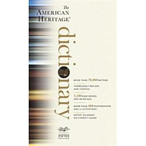 The American Heritage Dictionary (Mass Market Pape...