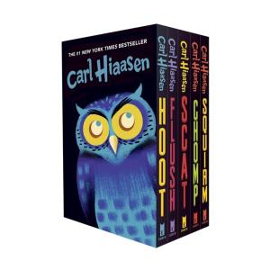 Hiaasen 5-Book Paperback Box Set: Hoot; Flush; Sca...