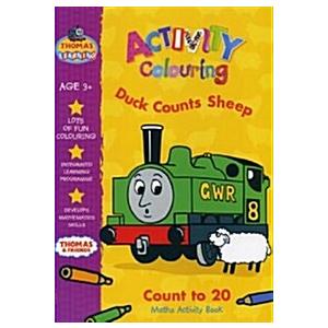 Duck Counts Shep Count to 20: Activity Coloring
