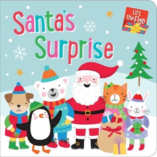 Santa's Surprise: Lift-The-Flap Board Book (Hardco...