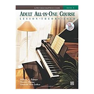 Alfred's Basic Adult All-In-One Course Bk 3: Lesso...