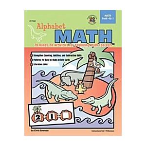Alphabet Math Grades Prek to 1 (Paperback)