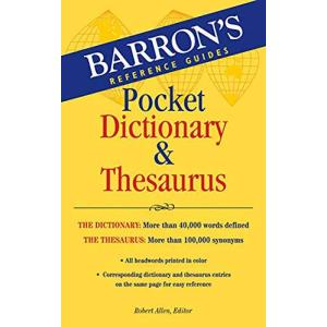Pocket Dictionary & Thesaurus