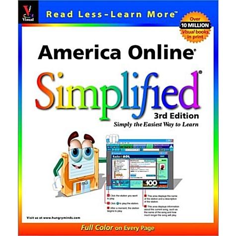 America Online Simplified (Visual Read Less Learn ...