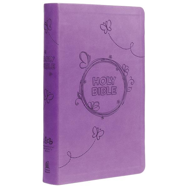 Icb Holy Bible Leathersoft Purple: International C...