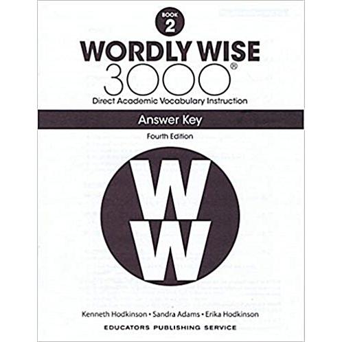 Wordly Wise 3000: Answer Key 2 (Paperback 4th Edit...