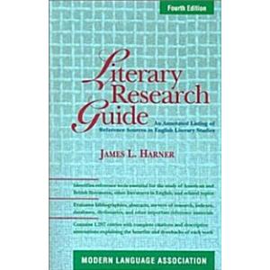 Literary Research Guide (Paperback 4th)