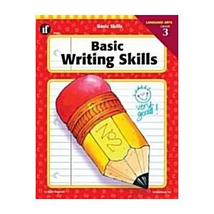 Basic Writing Skills Grade 3 (Paperback CSM Workbo...