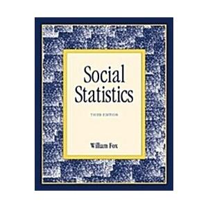 Social Statistics (Paperback 3rd)