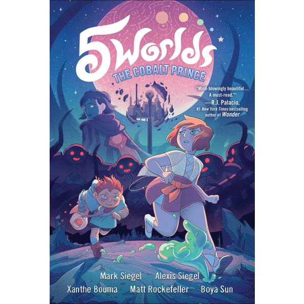 5 Worlds Book 2: The Cobalt Prince: (A Graphic Nov...