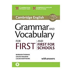 Grammar and Vocabulary for First and First for Sch...