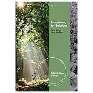 Interviewing for Solutions (Paperback)