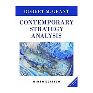 Contemporary Strategy Analysis: Text and Cases Edi...