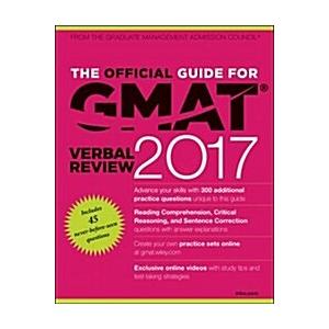The Official Guide for GMAT Verbal Review 2017 wit...