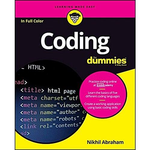 Coding for Dummies (Paperback)