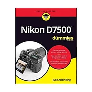 Nikon D7500 for Dummies (Paperback)
