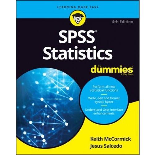 SPSS Statistics for Dummies (Paperback 4)