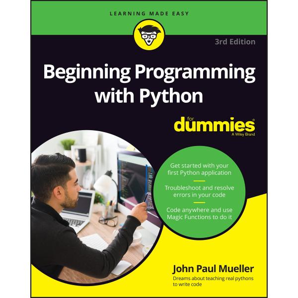 Beginning Programming with Python for Dummies (Pap...