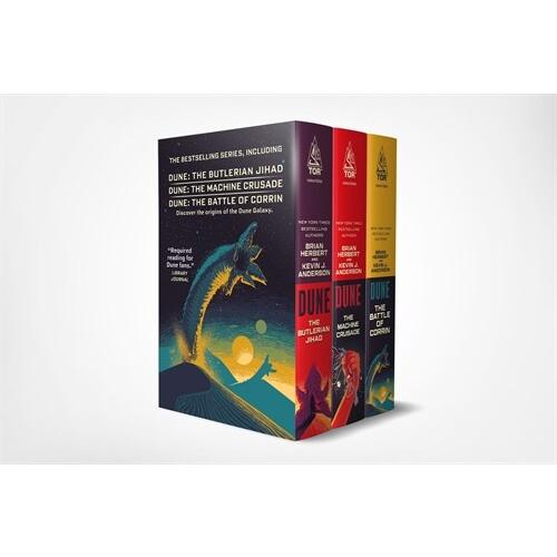 Legends of Dune Mass Market Paperback Boxed Set: T...