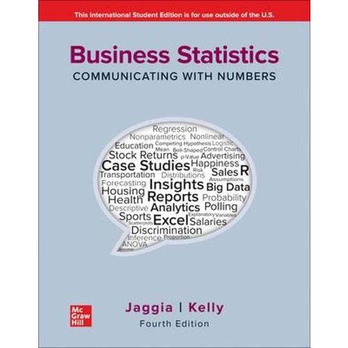 ISE Business Statistics: Communicating with Number...