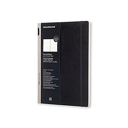 Moleskine Pro Collection Workbook A4 Plain Black S...