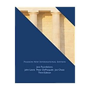 Java Foundations : Pearson New International Editi...