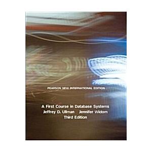 First Course in Database Systems A : Pearson New I...