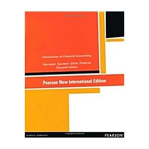 Introduction to Financial Accounting:Pearson New International Edition