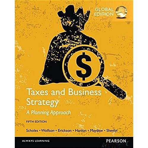 Taxes &amp; Business Strategy Global Edition (Paperbac...