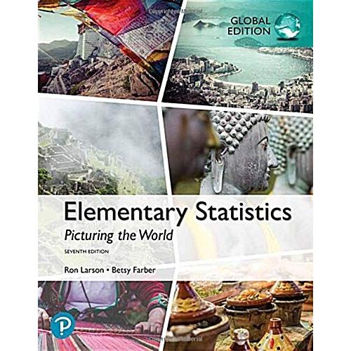 Elementary Statistics: Picturing the World Global ...