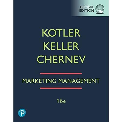 Marketing Management Global Edition (Paperback 16 ...