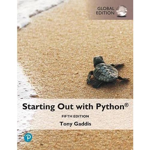 Starting Out with Python Global Edition (Paperback...