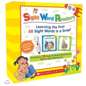 スコラスティックサイトワードリーダーズScholastic Sight Word Readers Book CD：基礎英語の単語50個