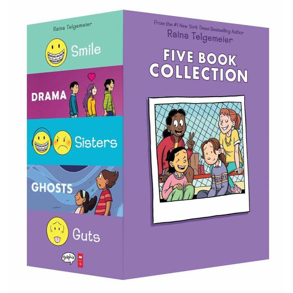 Raina Telgemeier Collection Box Set (Smile Drama S...
