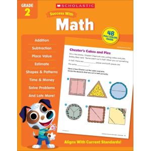Scholastic Success with Math Grade 2 Workbook (Pap...