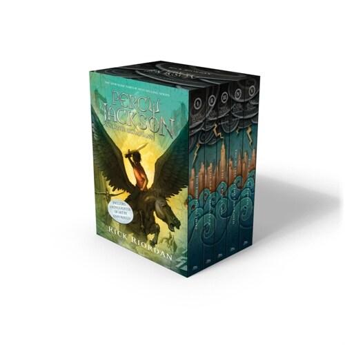 Percy Jackson and the Olympians 5 Book Paperback B...