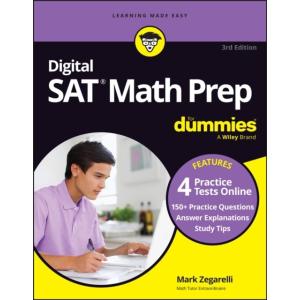 Digital SAT Math Prep for Dummies 3rd Edition: Boo...