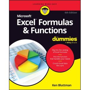 Microsoft 365 Excel Formulas Functions for Dummies (Paperback 7)