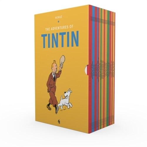 Tintin Paperback Boxed Set 23 titles (Multiple-com...